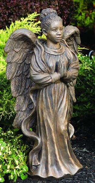 Angel Woman Harmony Figurine Stone Statue